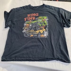 Rat Fink King Rat Tee Shirt 2003 XXL Big Daddy Ed Roth